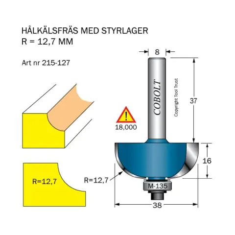 Cobolt 215-127 Hålkälsfräs Outlet